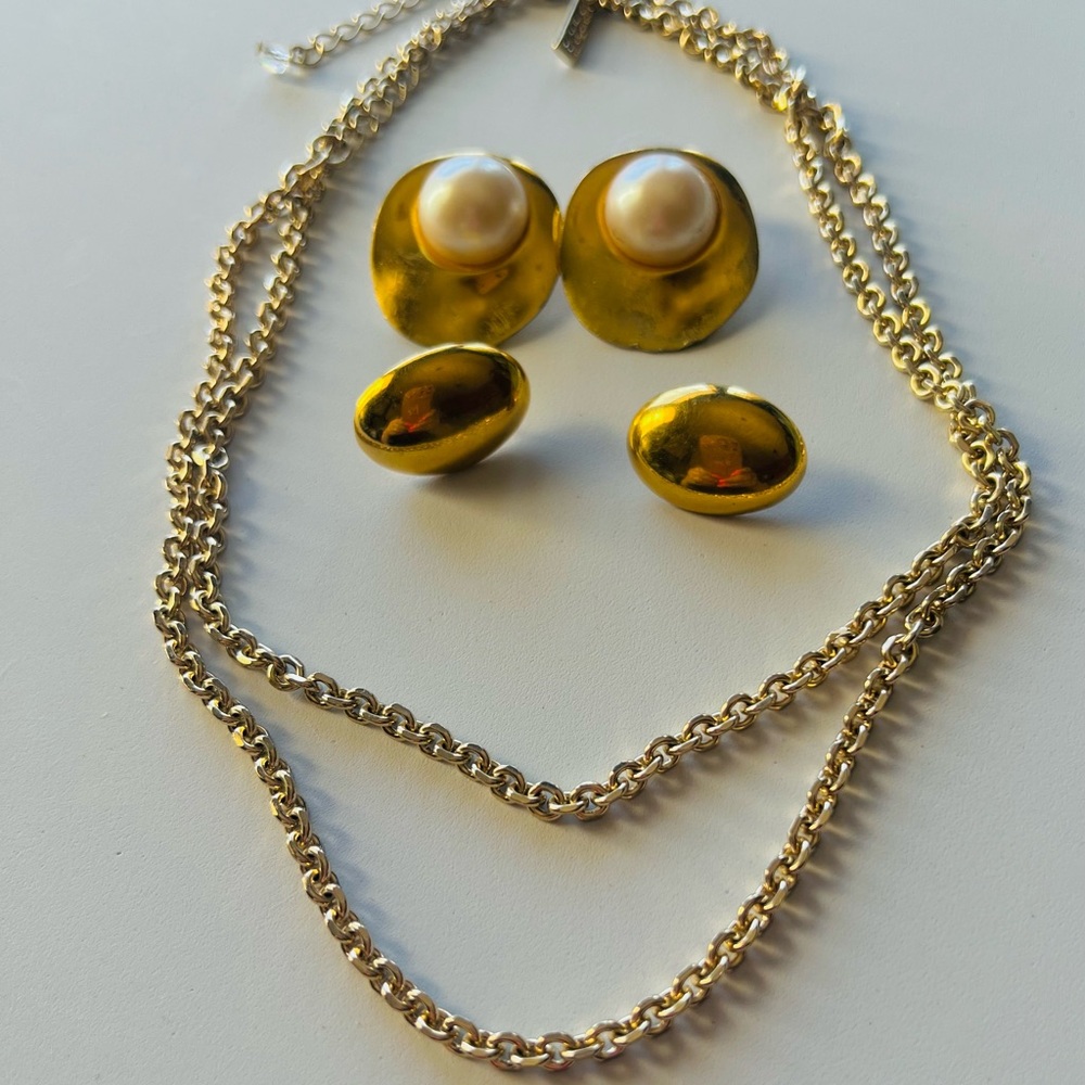 J.Crew necklace, J.Crew vintage, J.Crew, jewelry set, vintage jewelry